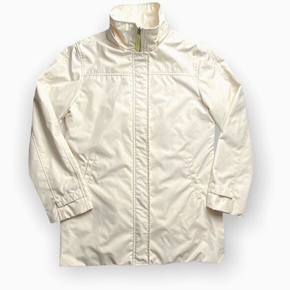 Calvin Klein Off White Anorak Packable Jacket Size Medium - Picture 2 of 16